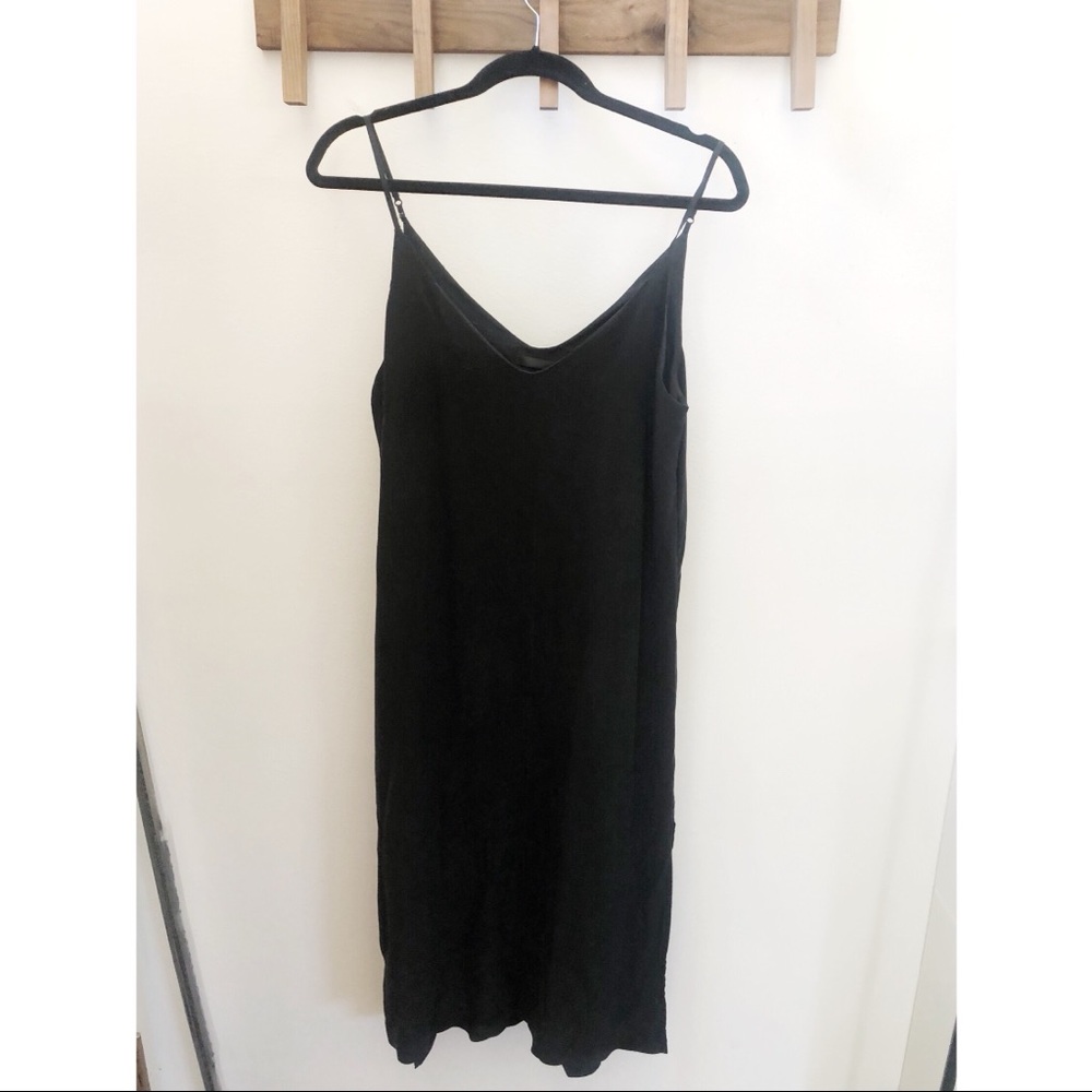 Last brand (quince) washable silk slip dress